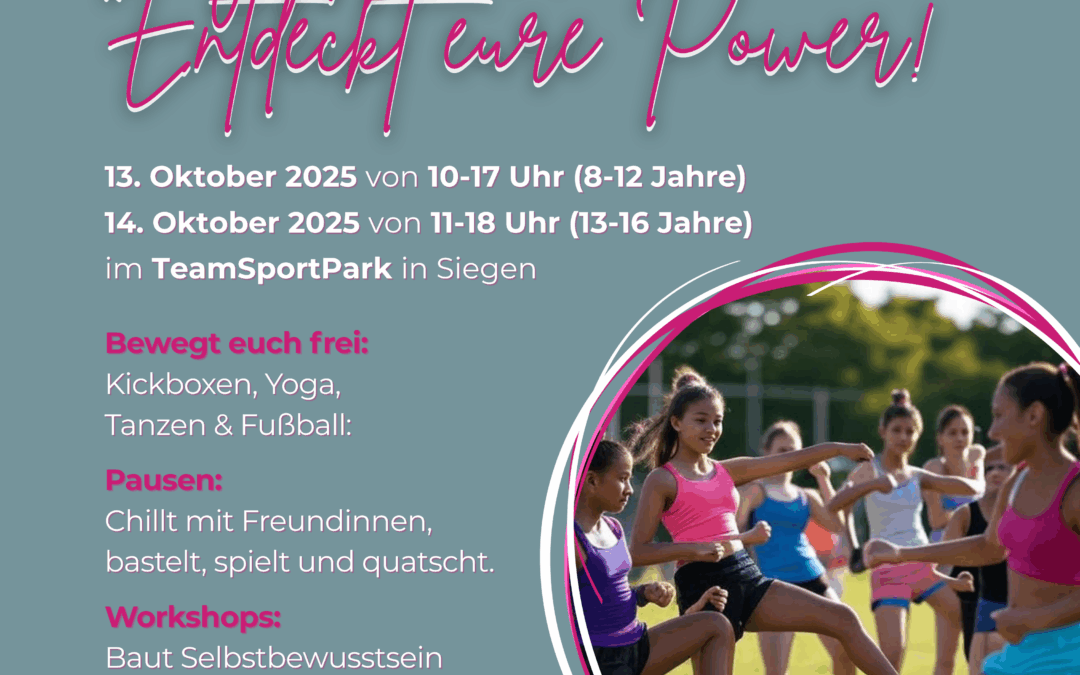 Mädchentage – Deine Power-Tage mit Action & Stärke für 8-12 Jahre